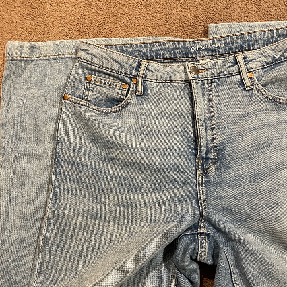 On 34th Wide Leg Jeans